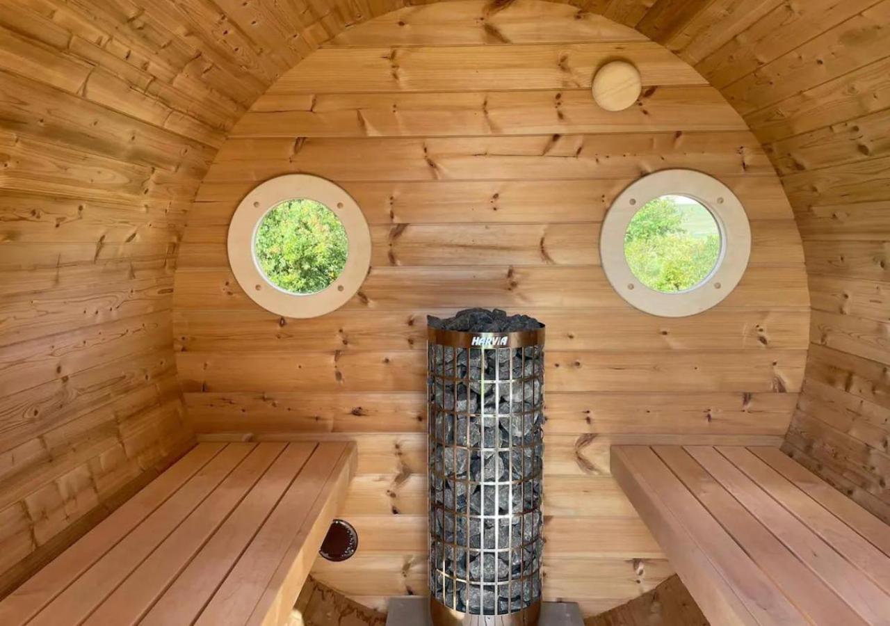 Tirolian Lodge North, Whirlpool, Sauna, Lagerfeuer Bundorf Exterior foto